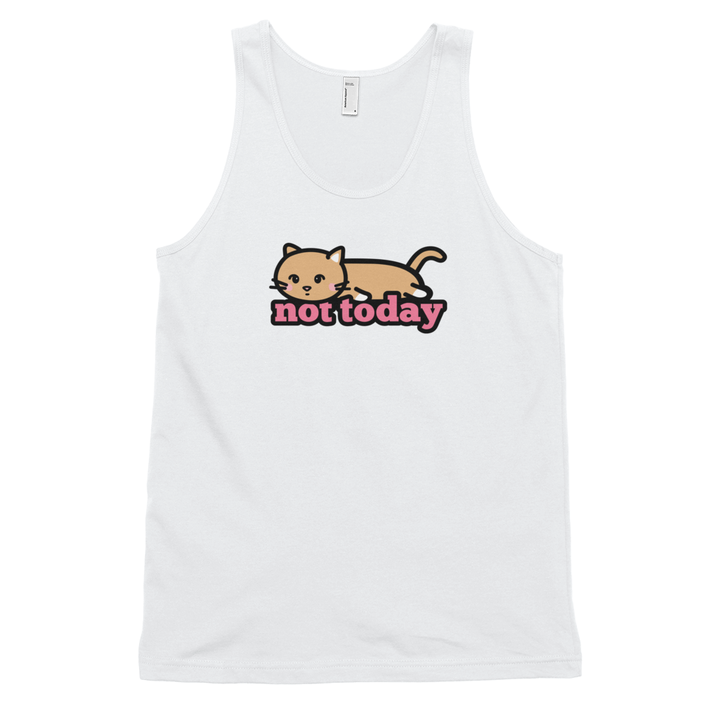 Not Today Cat Tank